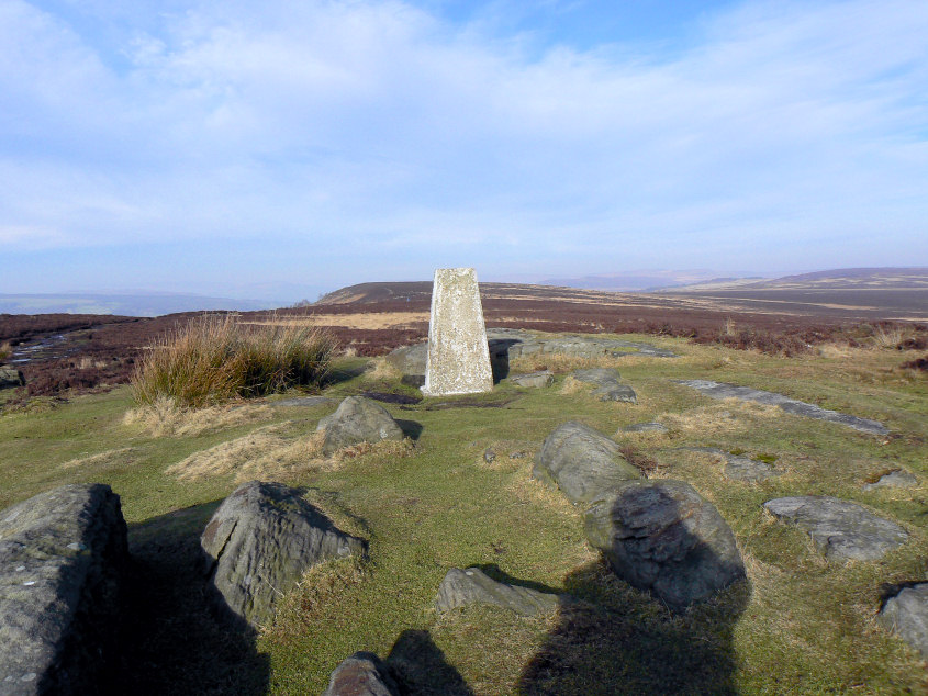 White Edge's trig point White Edge's trig point